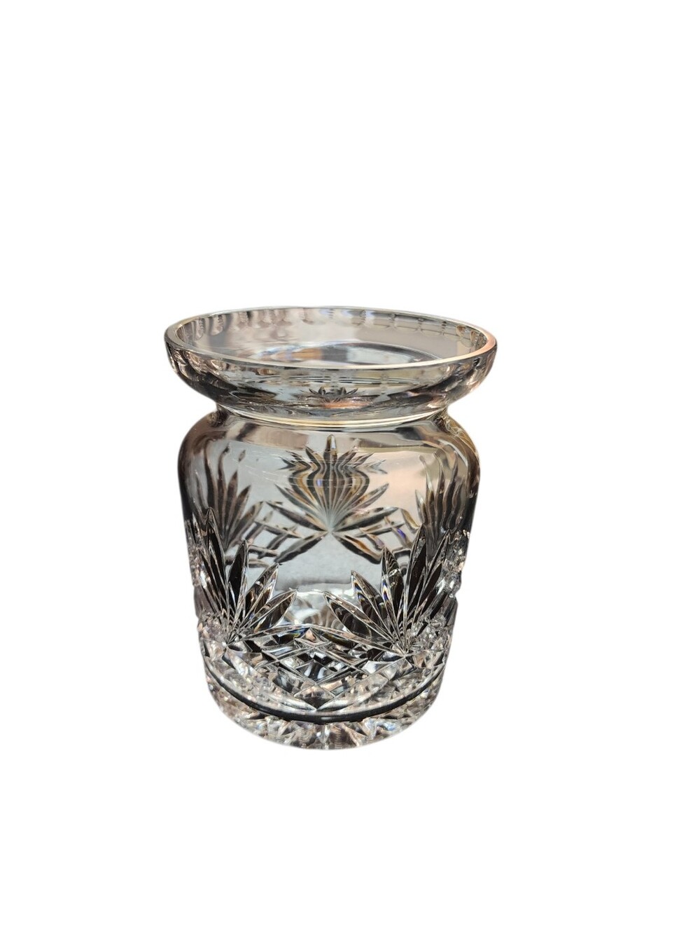 Vintage Fabulous Rogaska Crystal "Richmond" Biscuit Barrel NO LID 5 3/4”